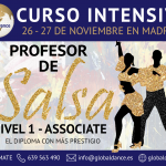 Curso de Profesor de Salsa 2022 – 26 y 27 de noviembre en Madrid